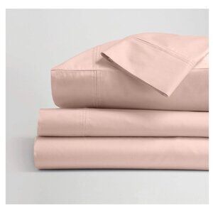 Gryphon Home Luxury Suite Pink Blush Soft 100% Supima Cotton FULL Sheet Set 4pc
